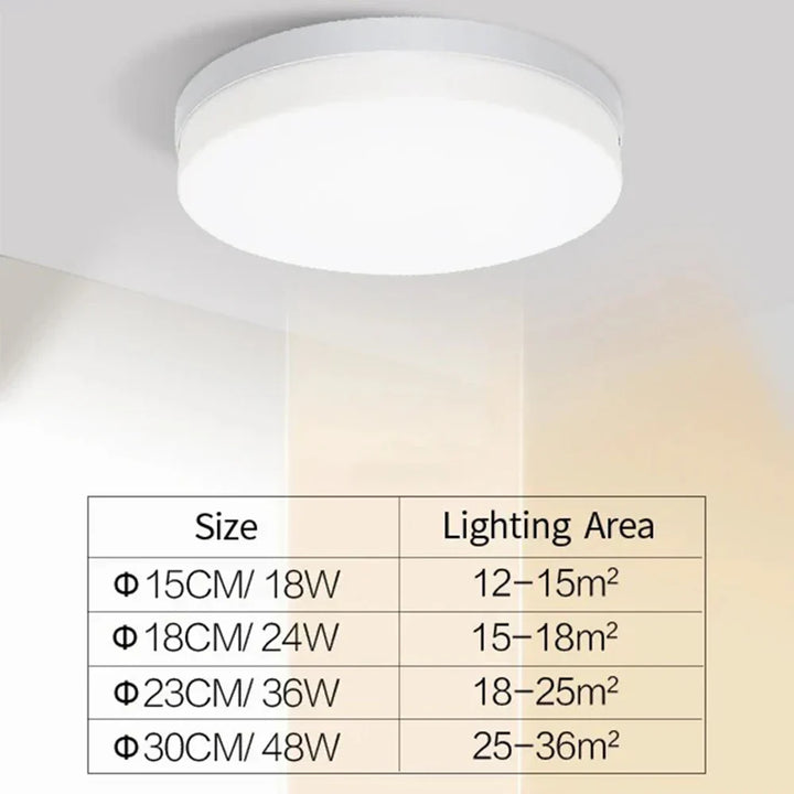 IRALAN Ultra-Thin Round LED Ceiling Light | Kalsten