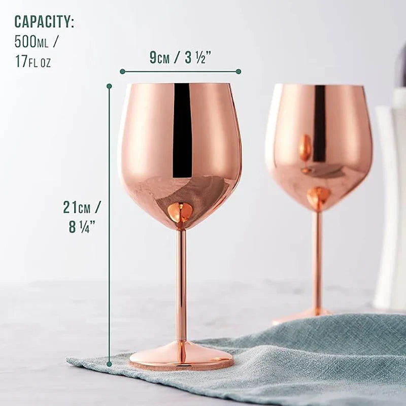 Kalsten | Stainless Steel Glasses (Set of 6)