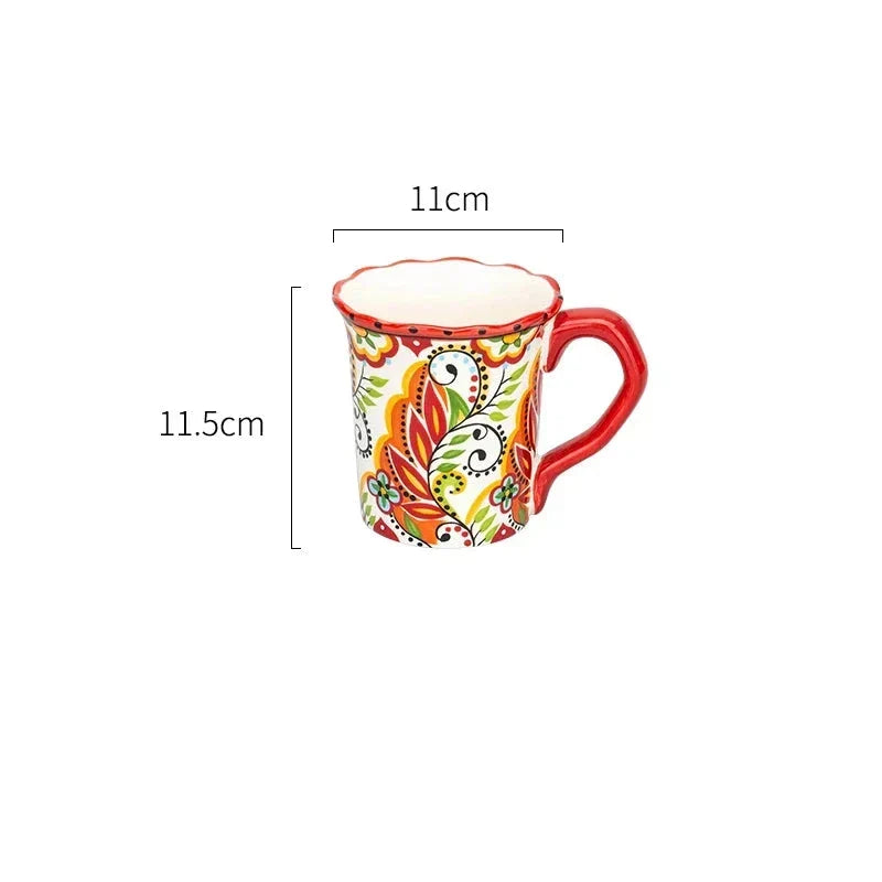 Bohemian Blossoms Coffee Mug | Kalsten