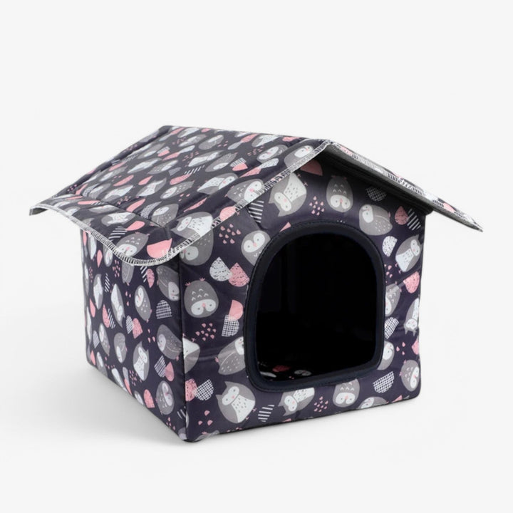 Weatherproof Animal House "CozyNest" for Cats and Small Dogs | Kalsten