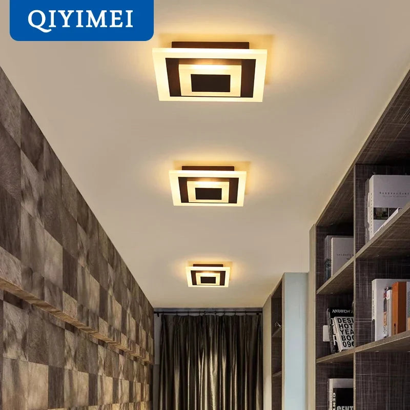 Modern LED Ceiling Light - Stylish Illumination for Corridor, Bathroom, Living Room | Kalsten