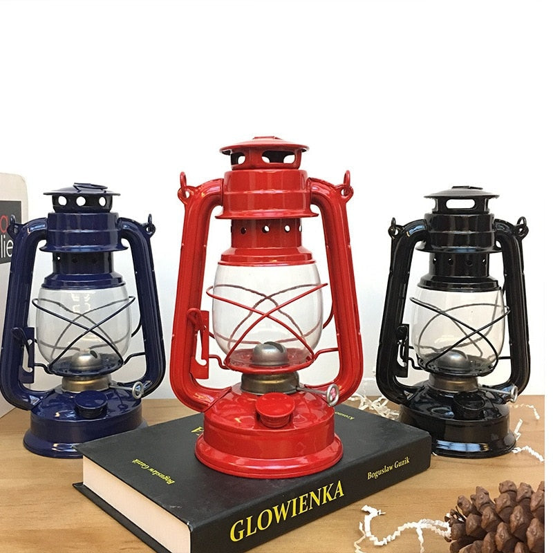 Nostalgic Camping Side Outdoor Kerosene Lantern Lamp | Kalsten