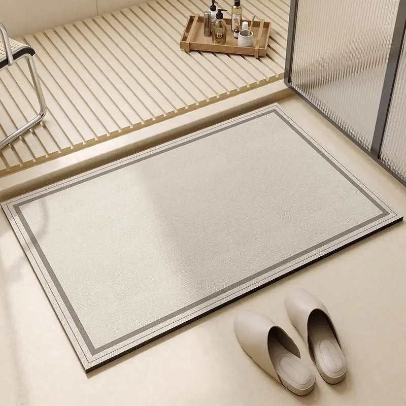 Kalsten | Non-slip Diatomite Bath Mat Kitchen Mat Door Mat Shower Mat