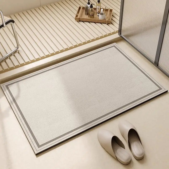 Kalsten | Non-slip Diatomite Bath Mat Kitchen Mat Door Mat Shower Mat