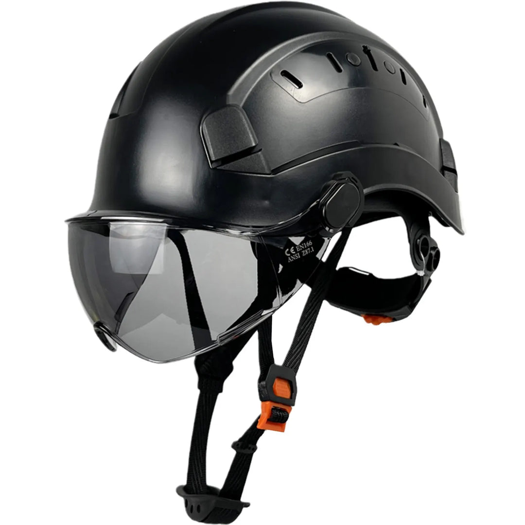 Kalsten | CE ABS Safety Helmet with Goggles & Visor – SafeGuard