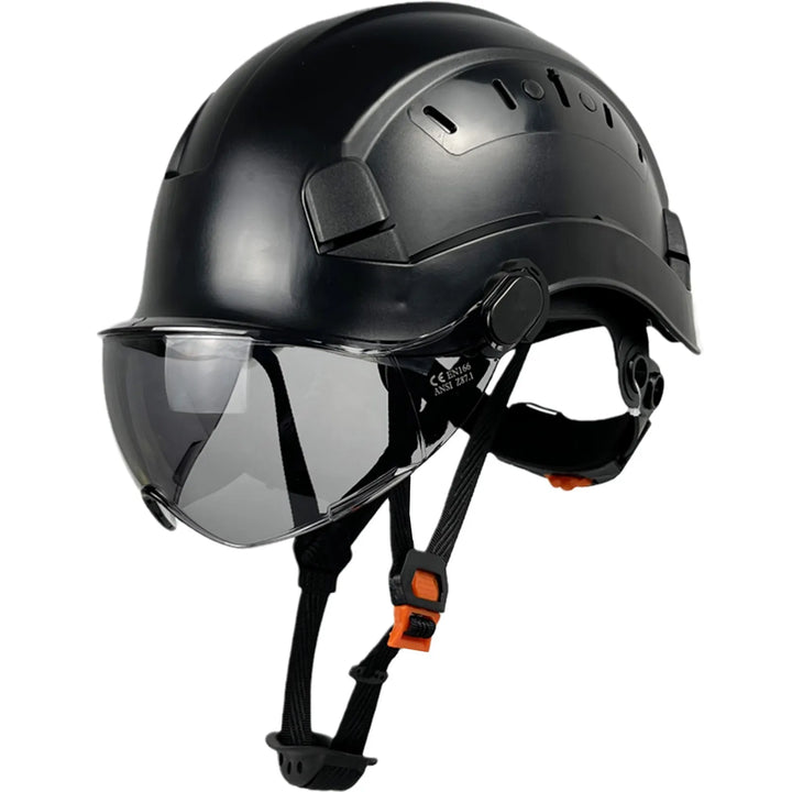 Kalsten | CE ABS Safety Helmet with Goggles & Visor – SafeGuard