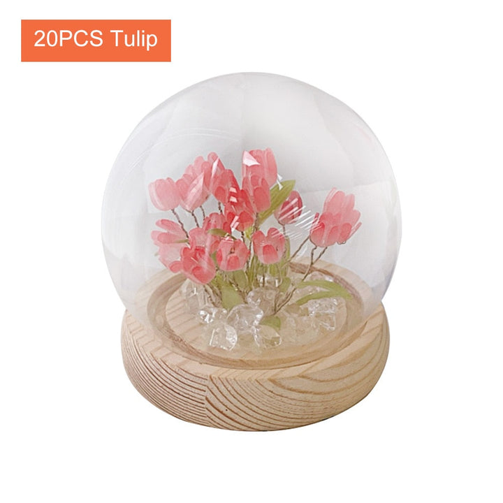 Shiny Tulip Handmade Night Lamp | Kalsten