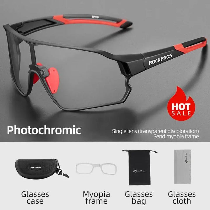 Bicycle glasses with photochromic lenses | Kalsten