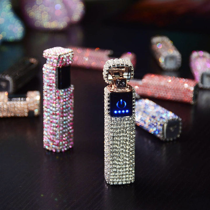 Kalsten | Sparkle Stone Rhinestone Rechargeable Portable Lighter