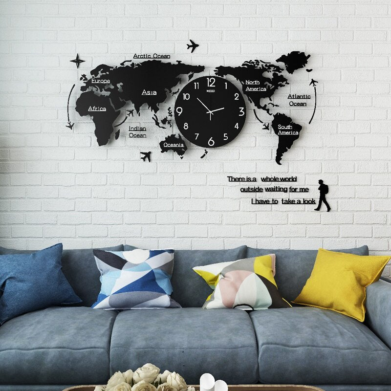 Kalsten | Artsy Time Unique Acrylic 3D DIY Wall Clock