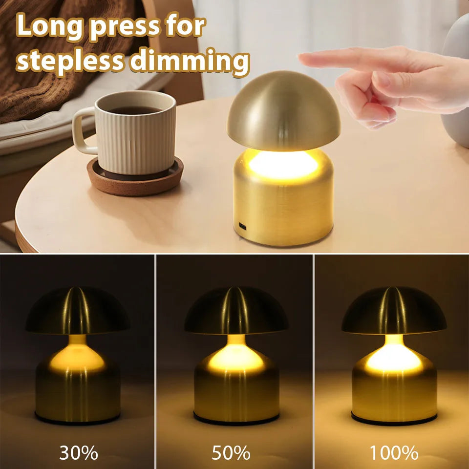 LumoVerde LED table lamp | Rechargeable | 3 color temperatures & touch dimmer | 4W | 5V | Kalsten