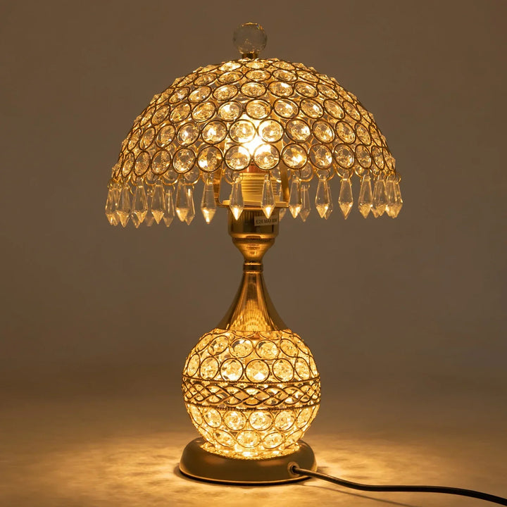 Modern Crystal Luxury Decorative Nightstand Lamp | Kalsten