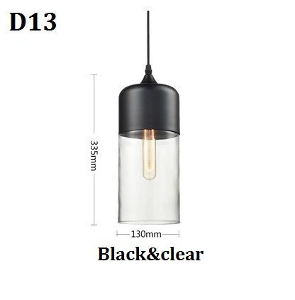 Modern Glass Pendant Lighting – Retro Ceiling Lamp for Kitchen, Dining Room, Bedroom, Bar, Cafe, and Indoor Table Decoration | Kalsten