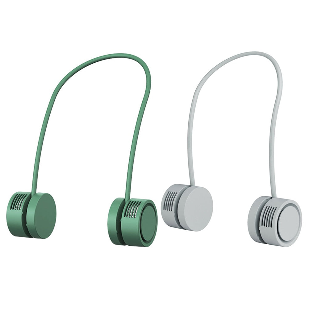 Retractable Aroma Therapy Bladeless Neck Fan | Kalsten