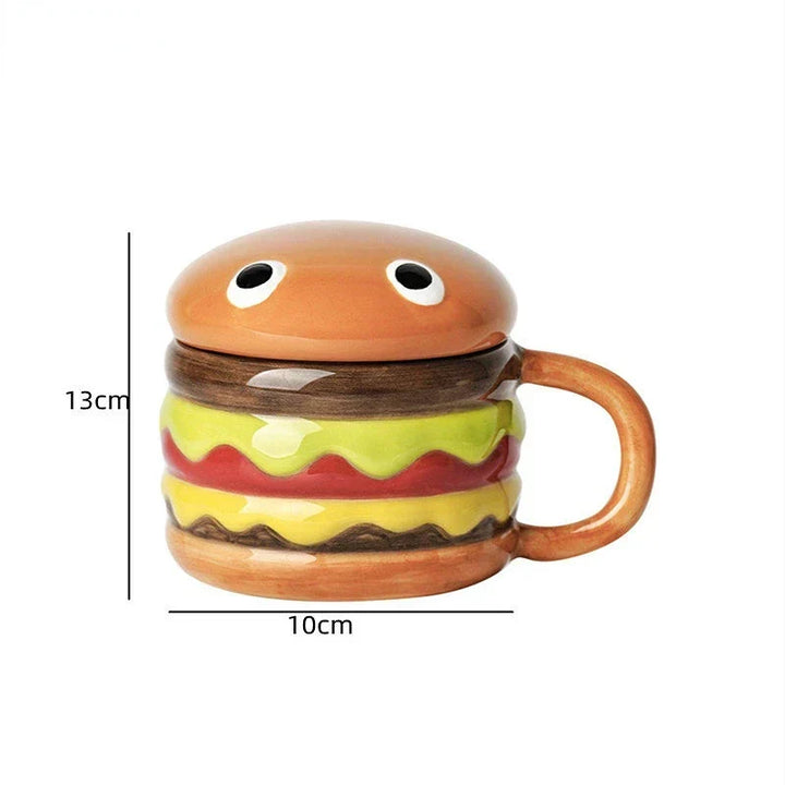 Kalsten | Yummy Hamburger-Shaped Ceramic Hamburger Mug