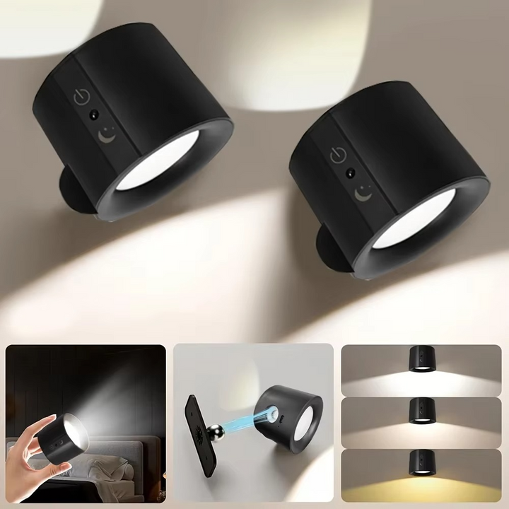 Rechargeable Magnetic Double-Sided LED Wall Lamp