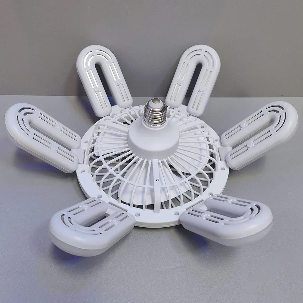 Silent Adjustable Remote Control Ceiling Foldable Fan Lamp | Kalsten