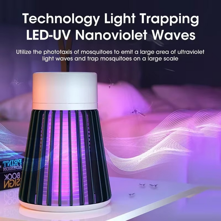 Kalsten | Portable USB Mosquito Killer Lamp – Electric Shock & Silent Pest Control