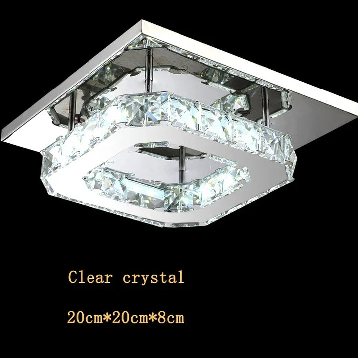 Ceiling Lamp Lights - Decorative LED Lamps For Room Chandelier Crystal Chandeliers - Home Kitchen Bedroom Living Modern Dining Hallway | Kalsten
