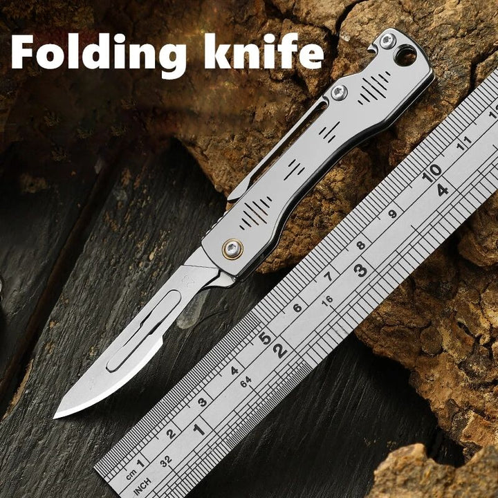 Stainless Steel Camping Master Folding Multifunctional Knife | Kalsten