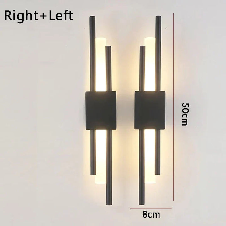Nordic LED Wall Lamp – Contemporary Wall Sconce for Bedroom, Staircase, and Living Room | Kalsten