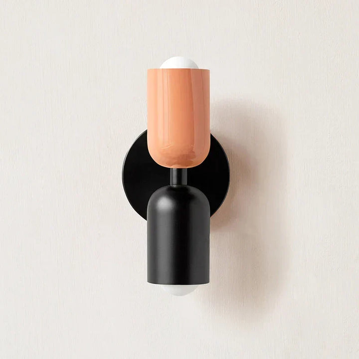 Double Head Wall Lamp Black Base | Kalsten