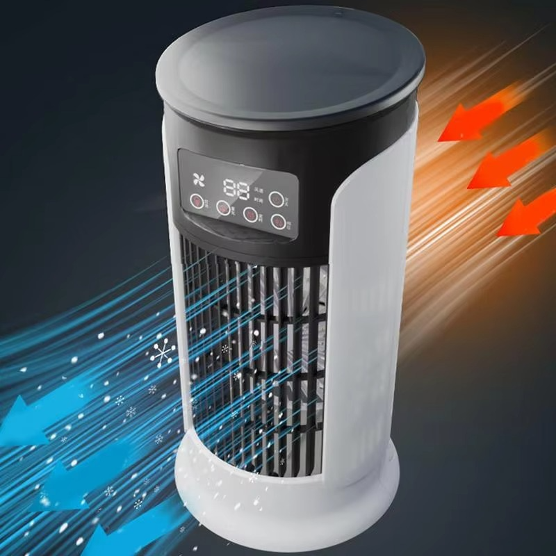Portable Air Conditioners Fan Evaporative Cooler USB Quiet Timer Room Cooling Small 10 oz Water Tank Personal Cooler Adjustable | Kalsten
