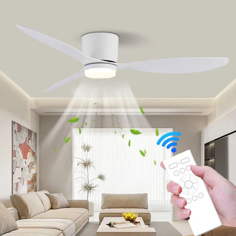 BowLift | Ceiling Fan With Light Scandinavian Design