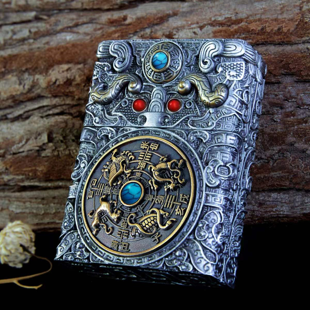 Heavy Armor Steel Spark Kerosene Lighter | Kalsten