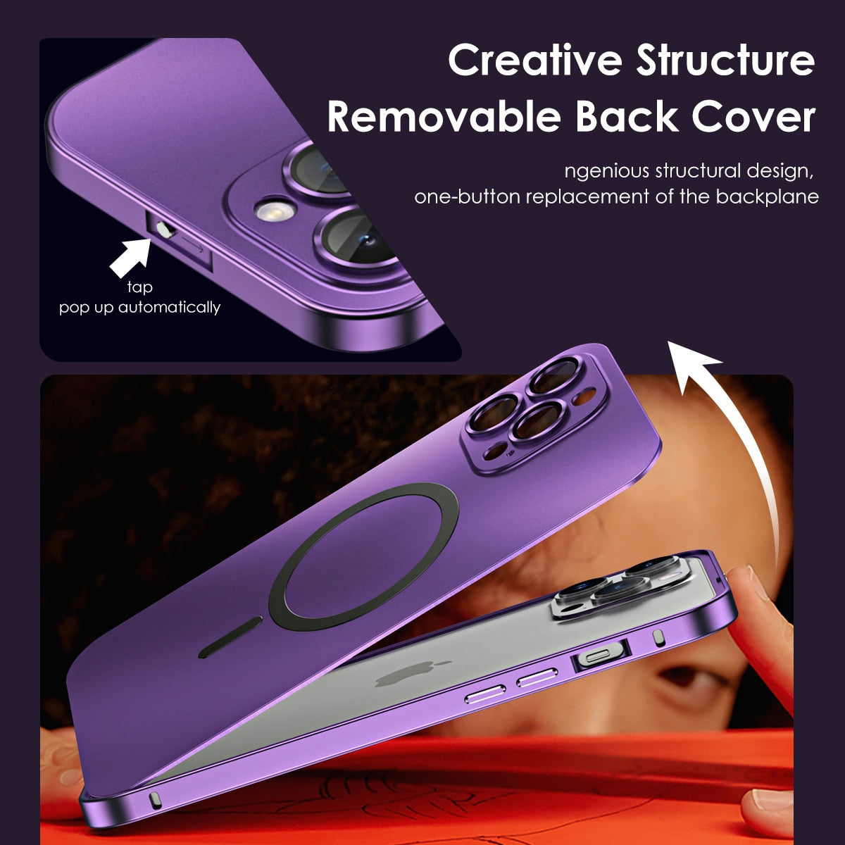 Karnz | Metal Case with Camera Protection - iPhone