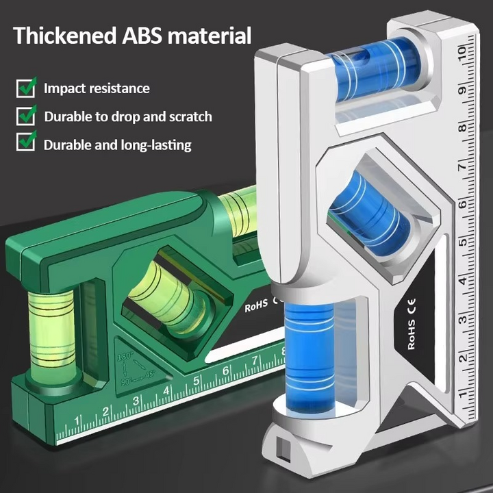 Kalsten | Precision Pocket Level Tool with Magnetic Base & Protractor