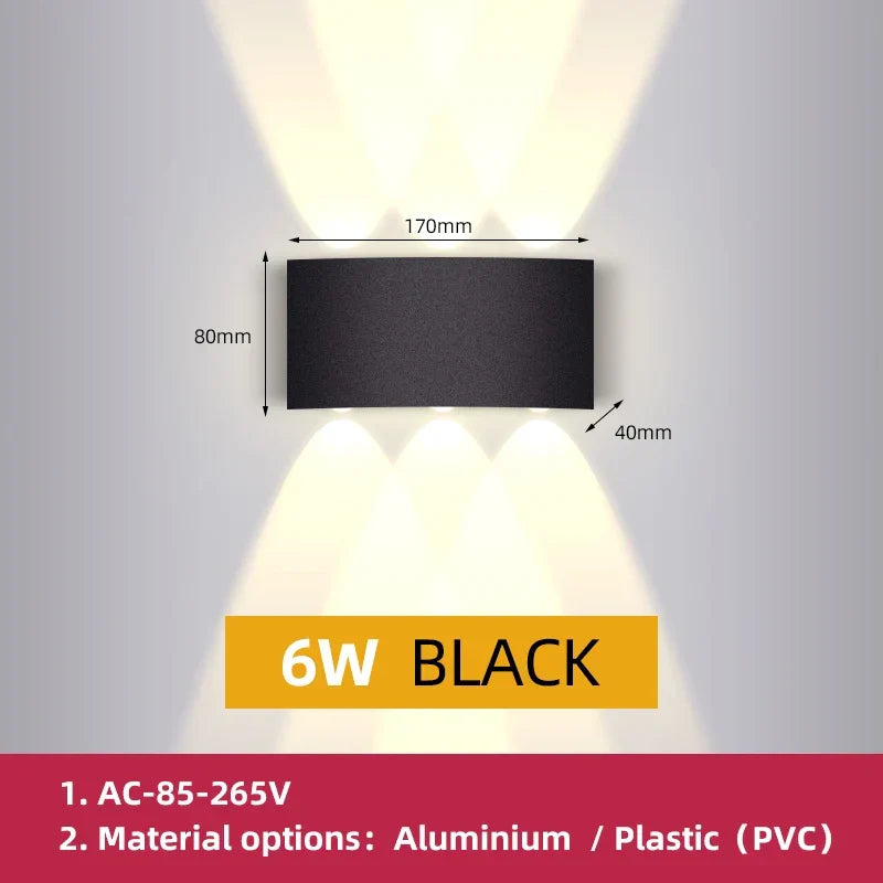 Courtyard LED Wall Lamp: Illuminating Your Outdoor Spaces with Elegance | Kalsten