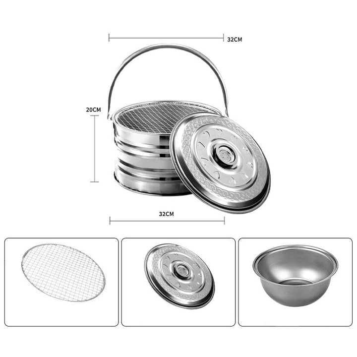 Hiking Time Barbecue Heating Pot | Kalsten