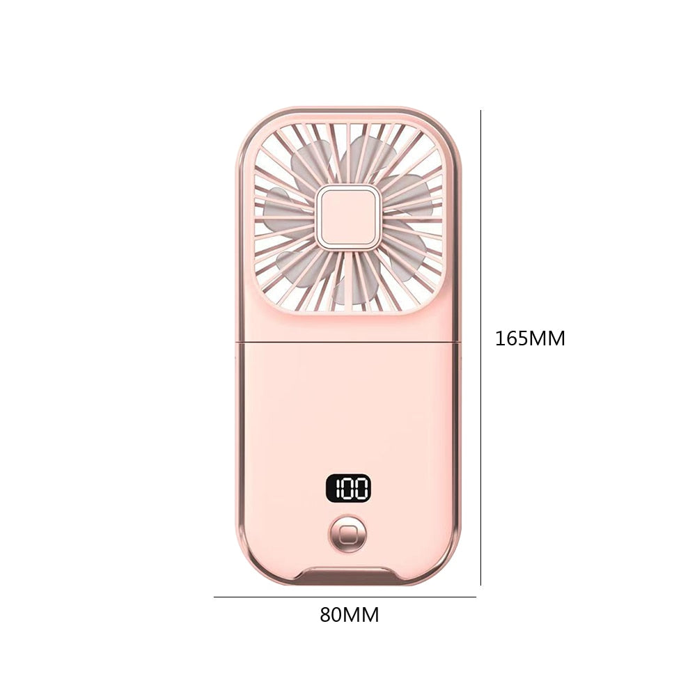 Kalsten | Portable Rechargeable Magic Phone Holder Cooling Fan