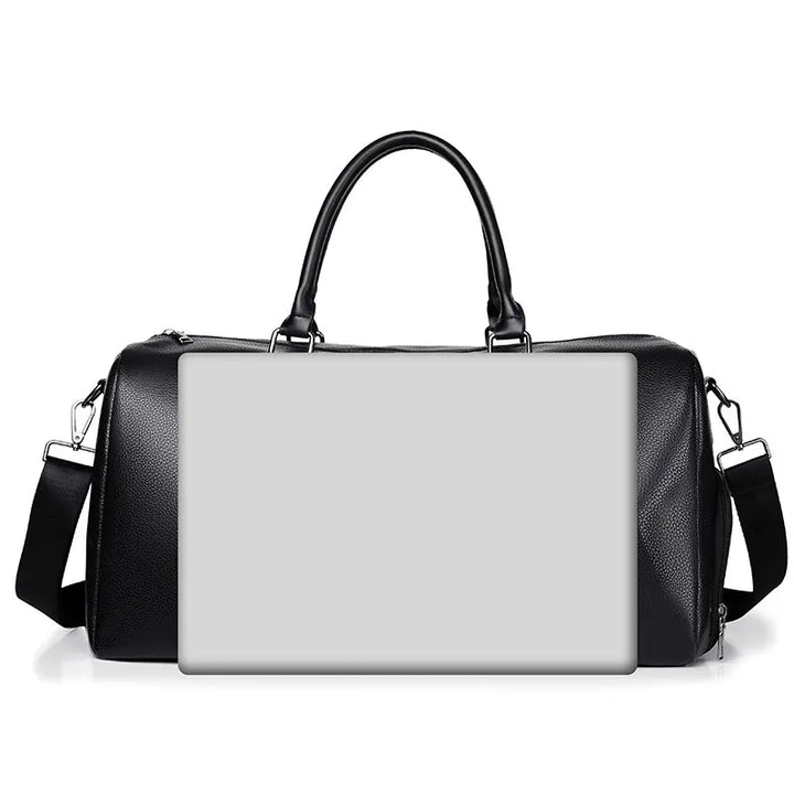Kalsten | Travel bag Ravemo Roadster | Retro sports bag made of waterproof PU | 44×33×21 cm | For short trips, training & motorcycling