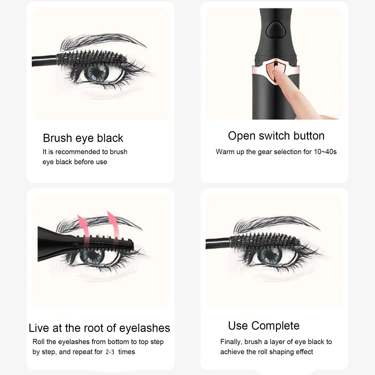 BowLift | Practical Beauty Anti-Scald Electric Eyelash Curling Tool