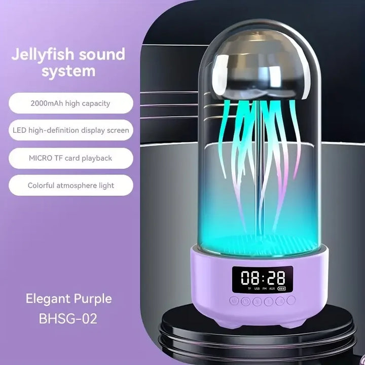 Jellyfish Portable Powerful Colorful Speaker Night Lamp | Kalsten