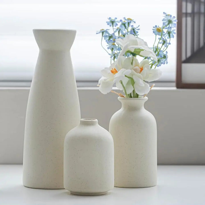 Aardstijl Ceramic Vase Set of 3 for Modern Boho Interiors | Kalsten