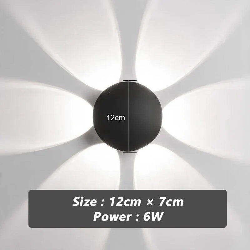 Black Prism Ambient Minimal Wall Lamp | Kalsten