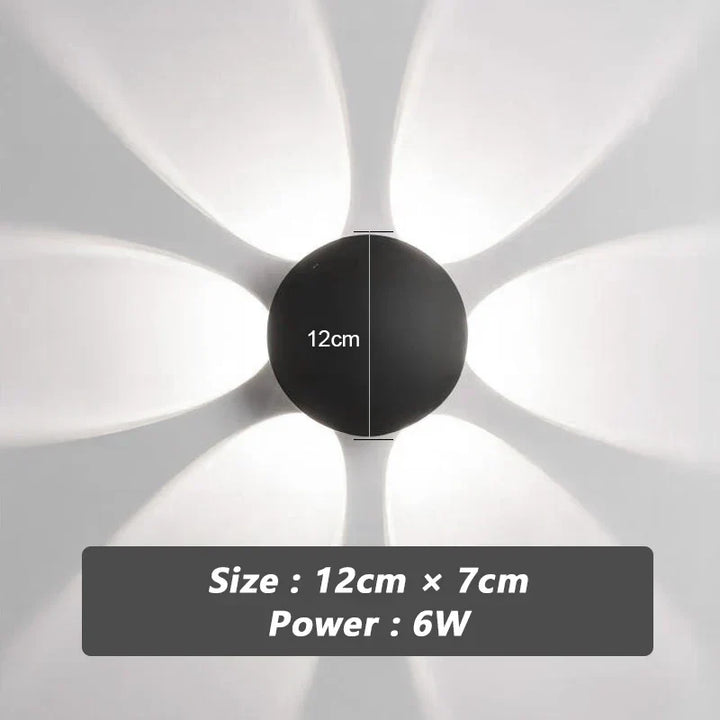 Black Prism Ambient Minimal Wall Lamp | Kalsten