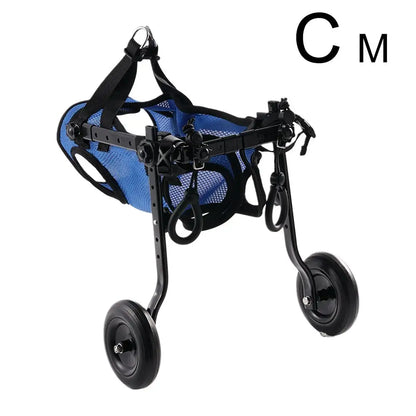 Brehn | Vetalino Dog Wheelchair for Small Dogs | Adjustable Rehab Cart | Lightweight & Stable | Mobility Aid for Walking Problems