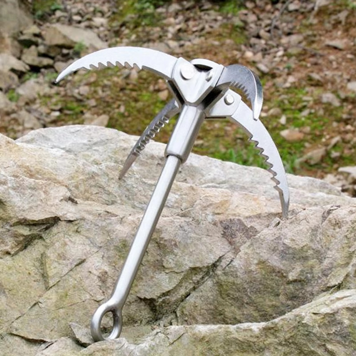 Kalsten | Stainless Steel Compact Folding Grappling Hook & Climbing Claw
