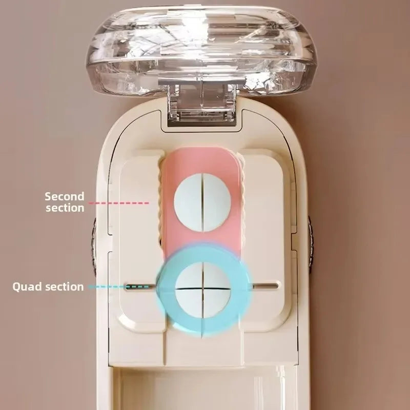 Kalsten | Pocket Size Dustproof Pill Cutter Organizer