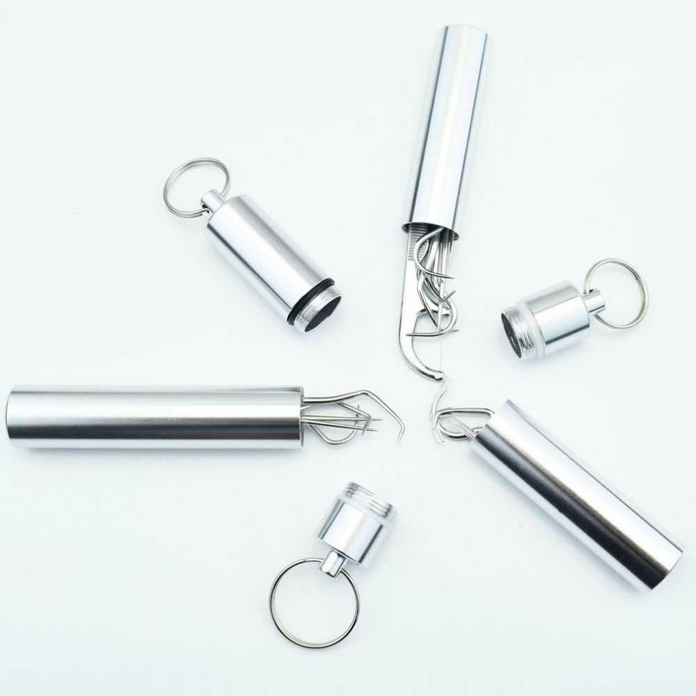 7-piece stainless steel toothpick set | Kalsten