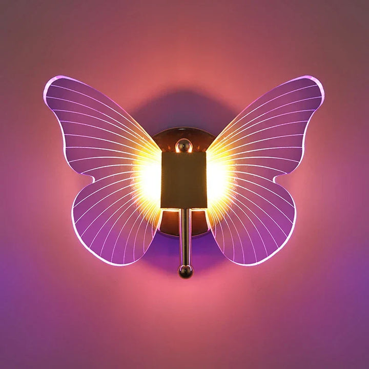 Butterfly LED Wall Lamp: Add Colorful Elegance to Your Space | Kalsten