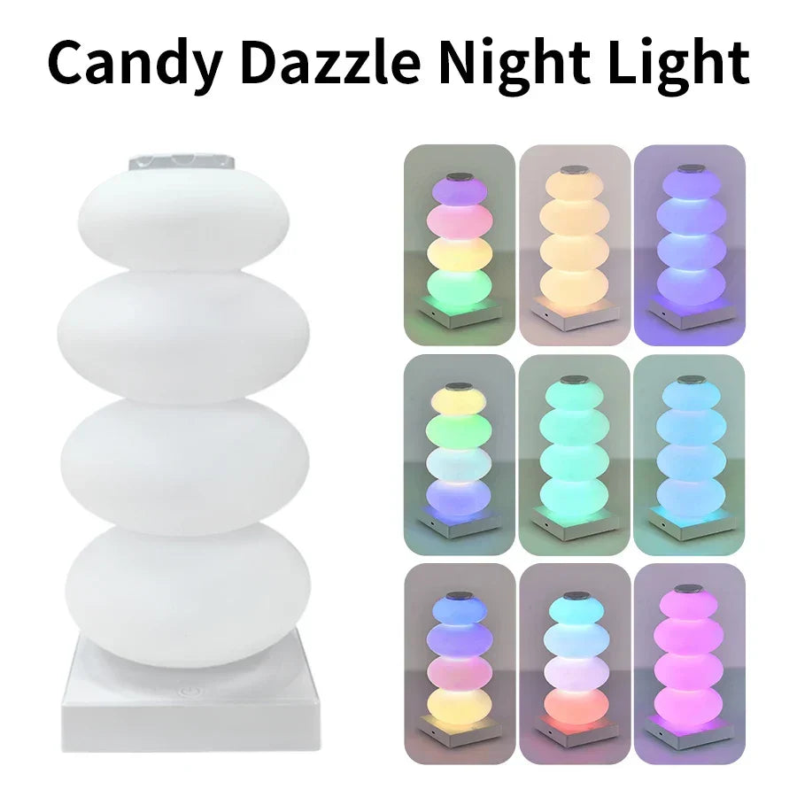 AuraGlow LED table lamp | 16 RGB colors & warm white | Touch dimming | USB operation | 3W | Kalsten