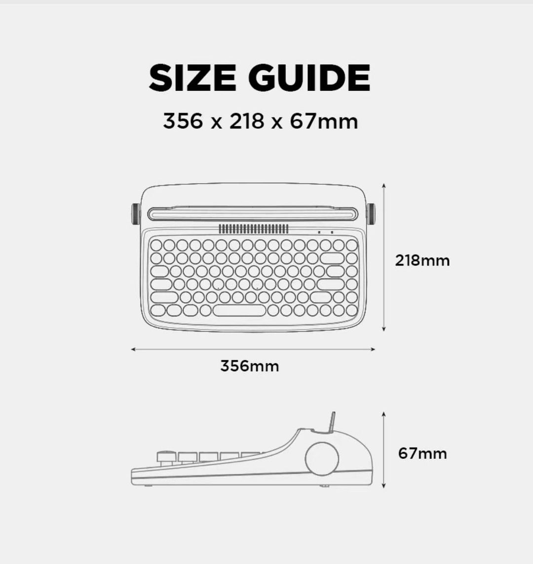 Kalsten | Mechanical Touch Creative Wireless Keyboard