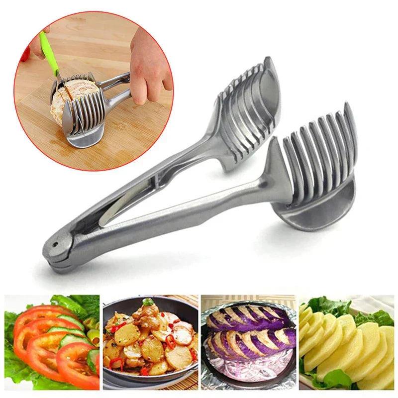 Kalsten | Stable Cutting Fruit Vegetable Holder Slicer