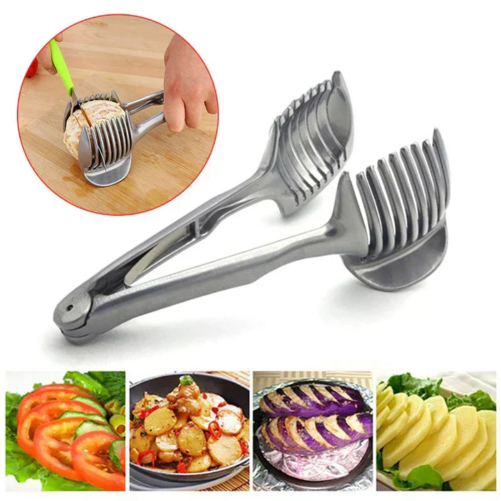 Kalsten | Stable Cutting Fruit Vegetable Holder Slicer