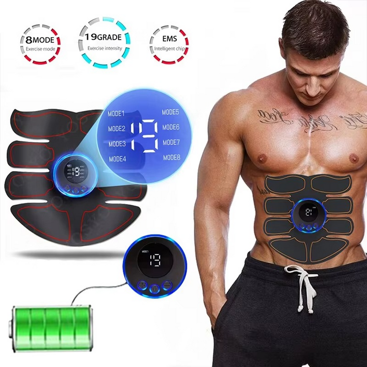 Kalsten | USB Rechargeable EMS Muscle Stimulator for ABS and Arm Training